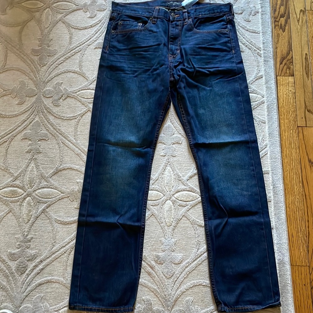 BANANA REPUBLIC FACTORY mens blue jeans